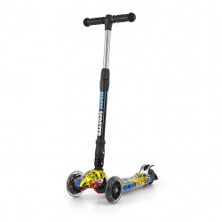 MILLY MALLY Detská kolobežka Milly Mally Magic Scooter graffiti
