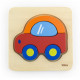 Viga Drevené puzzle pre najmenších Viga Auto