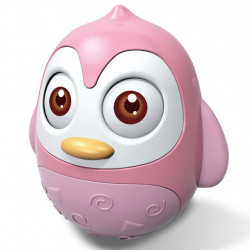 BAYO Kývajúca sa hračka Bayo tučniak pink