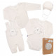 NEW BABY Dojčenská súprava do pôrodnice New Baby For Sweet Bear béžová