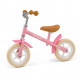 MILLY MALLY Detské odrážadlo bicykel Milly Mally Marshall Pink