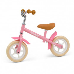 MILLY MALLY Detské odrážadlo bicykel Milly Mally Marshall Pink