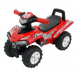 BABY MIX Detské odrážadlo so zvukom Štvorkolka Baby Mix red