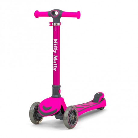 MILLY MALLY Detská kolobežka Milly Mally Scooter Boogie ružová