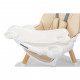 CARETERO Jedálenská stolička CARETERO TUVA beige