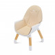 CARETERO Jedálenská stolička CARETERO TUVA beige