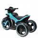 BABY MIX Detská elektrická motorka Baby Mix POLICE modrá