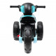 BABY MIX Detská elektrická motorka Baby Mix POLICE modrá