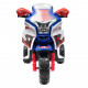 BABY MIX Detská elektrická motorka Baby Mix RACER biela