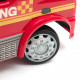 BABY MIX Detské odrážadlo so zvukom Mercedes Baby Mix POŽIARNICI červené