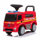 BABY MIX Detské odrážadlo so zvukom Mercedes Baby Mix POŽIARNICI červené