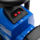 BABY MIX Detské odrážadlo traktor s vlečkou a náradim Baby Mix New Holland modrý