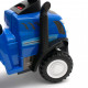 BABY MIX Detské odrážadlo traktor s vlečkou a náradim Baby Mix New Holland žltý