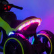 BABY MIX Detská elektrická motorka Baby Mix POLICE fialová