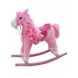 MILLY MALLY Hojdací koník Milly Mally Princess pink