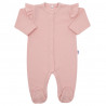 NEW BABY Dojčenský bavlnený overal New Baby Practical ružový dievča