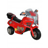 BABY MIX Detská elektrická motorka Baby Mix POLICE červená