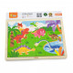 Viga Detské drevené puzzle Viga Dino