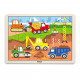 Viga Detské drevené puzzle Viga Stavba
