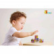 Viga Drevené puzzle kocky pre najmenších Viga Zoo