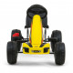 MILLY MALLY Detská šliapacia motokára Go-kart Milly Mally Viper žltá