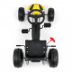 MILLY MALLY Detská šliapacia motokára Go-kart Milly Mally Viper žltá