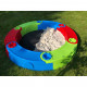 NEW BABY Veľké plastové skladacie pieskovisko NEW BABY CASTLE 170 cm