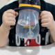 AKUKU Kúzelná fľaška so slamkou a závažím Akuku 280 ml žltá