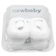 NEW BABY Dojčenské zimné semiškové capačky ku krstu New Baby 6-12 m chlapec