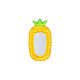 BESTWAY Nafukovací lehátko Bestway Ananas 1,86m x 1,12m