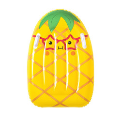 BESTWAY Detské nafukovacie lehátko rukoväťami  Bestway Ananas 84cm x 56cm