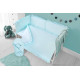 BELISIMA 6-dielne posteľné obliečky Belisima PURE 100/135 turquoise