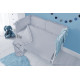 BELISIMA Mantinel do postieľky Belisima PURE blue