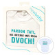 NEW BABY Body s potlačou New Baby Pardon tati,... máš šéfov dvoch! - darčekové balenie