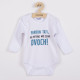 NEW BABY Body s potlačou New Baby Pardon tati,... máš šéfov dvoch! - darčekové balenie