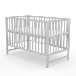 NEW BABY Detská postieľka New Baby BASIC sivá
