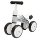 BABY MIX Detské odrážadlo Baby Mix Baby Bike Čierna biela football