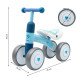 BABY MIX Detské odrážadlo Baby Mix Baby Bike Čierna biela football