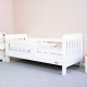 NEW BABY Detská posteľ so zábranou New Baby ERIK 140x70 cm biela