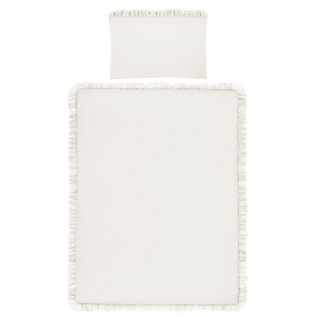 BELISIMA Mušelínový set do postieľky Belisima Mušelín 90/120 cream