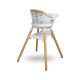 CARETERO Jedálenská stolička CARETERO Bravo beige