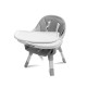 CARETERO Jedálenská stolička CARETERO 3v1 Velmo grey