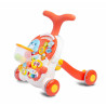 TOYZ Detské hrajúce edukačné chodítko 2v1 Toyz Spark orange