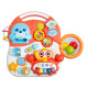 TOYZ Detské hrajúce edukačné chodítko 2v1 Toyz Spark orange