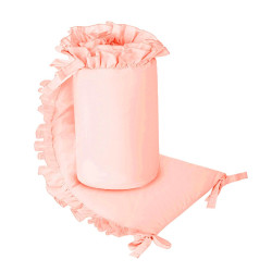 BELISIMA Mantinel do postieľky Belisima PURE pink