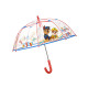PERLETTI Chlapčenský dáždnik Perletti Paw Patrol transparent