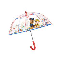 PERLETTI Chlapčenský dáždnik Perletti Paw Patrol transparent