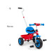 MILLY MALLY Detská trojkolka Milly Mally Boby TURBO Cool Red