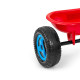 MILLY MALLY Detská trojkolka Milly Mally Boby TURBO Cool Red