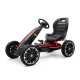 MILLY MALLY Detská šliapacia motokára Go-kart Milly Mally Abarth černá